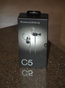Bower & Wilkins C5 In-Ear Headphones. 