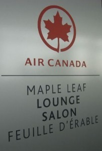 Entrance to the Maple Leaf Lounge
